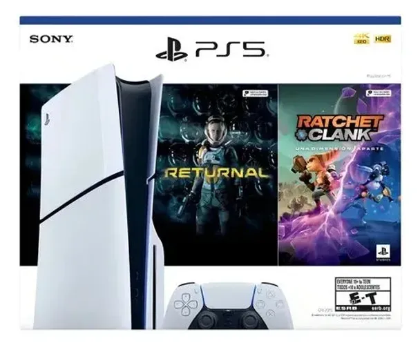 Playstation 5 slim semi novo com leitor de disco