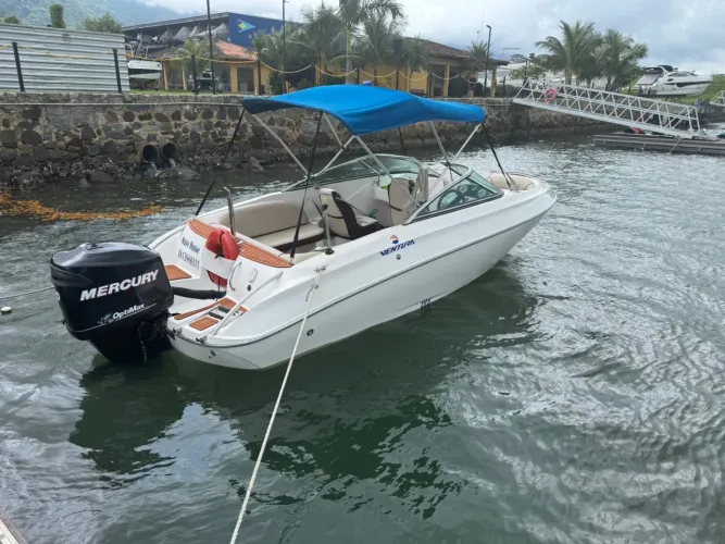 Lancha Ventura 19 pés  2011, motor 150 HP todo revisado