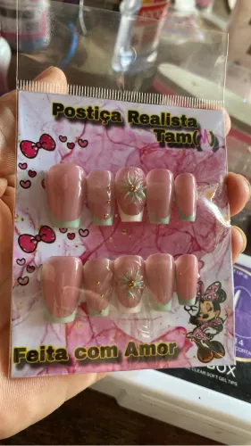 Unhas postiças de luxo