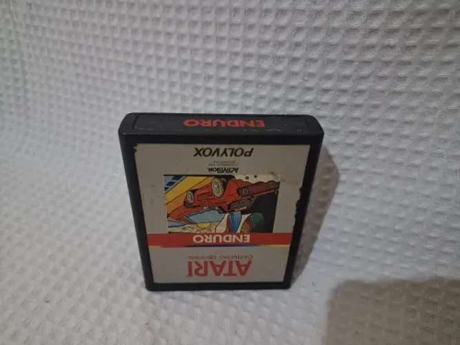 jogo atari polyvox enduro original