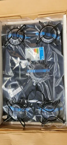 Cooktop Mesa Vidro 5 Bocas, BRASTEMP