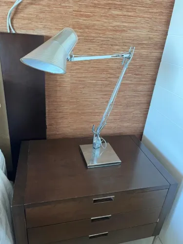 luminária quarto casal articulada