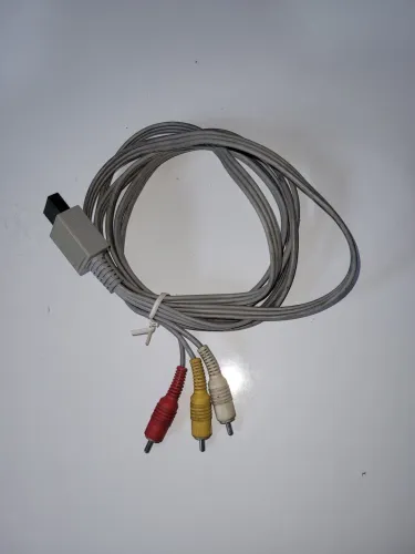 Cabo de força e AV para Nintendo Wii original