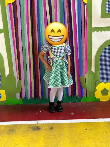 Vestido caipira Brasil