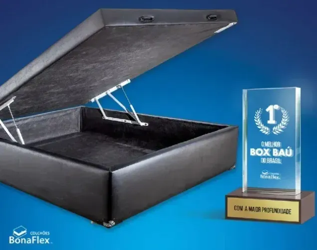 Base Box Bau Casal 138x188x42 - Bonaflex