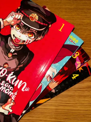 mangás hanako-kun vol 1. ao 4