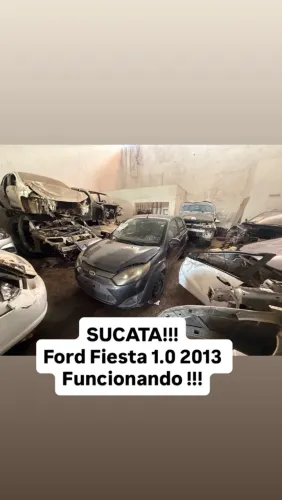 Sucata, Ford Fiesta 1.0 2013