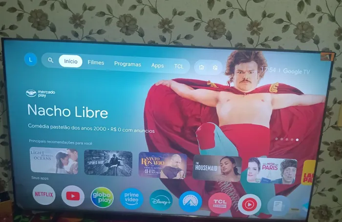 TV TCL 55" Google TV 4K
