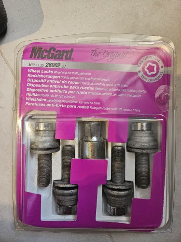 Kit parafusos antifurto com segredo McGard Original