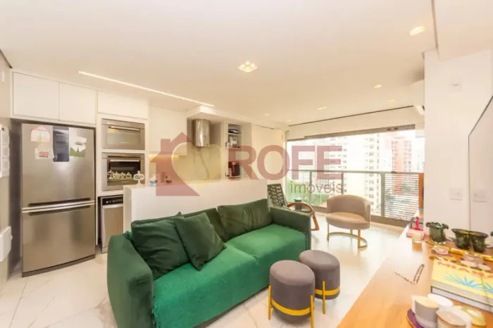 Apartamento para venda em Mirandópolis com 2 quartos, sendo 2 suítes, 1 vaga e 75m²