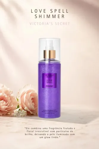 Body Splash Love Spell Shimmer - 230ml - Inspiração: Victoria's Secret