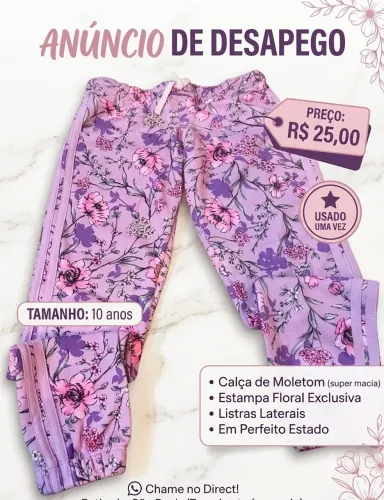 Desapego roupa infantil menina