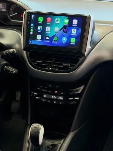 Central Multimídia Android 208/ 2008 até 2021 Carplay e Android Auto 