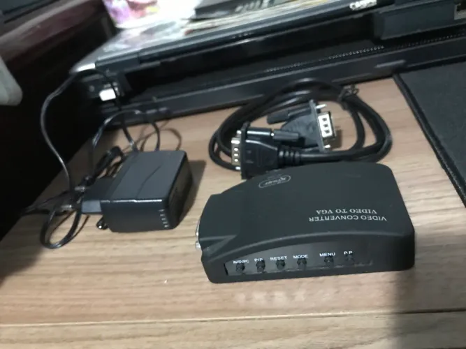 Conversor de Rca e SVideo para Vga Knup