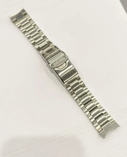 Bracelete Pulseira Em Aço Original Seiko Samurai