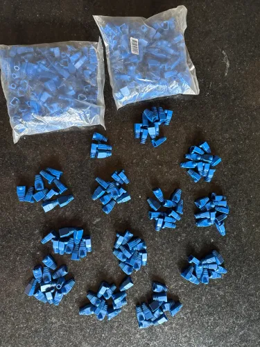capas de proteção (botas) para conectores RJ45 - 320 unidades