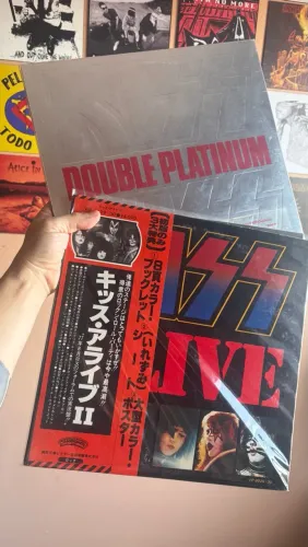 Combo vinil kiss