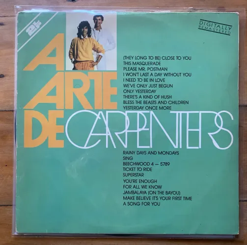 Disco de vinil duplo (LP) Carpenters - A arte de