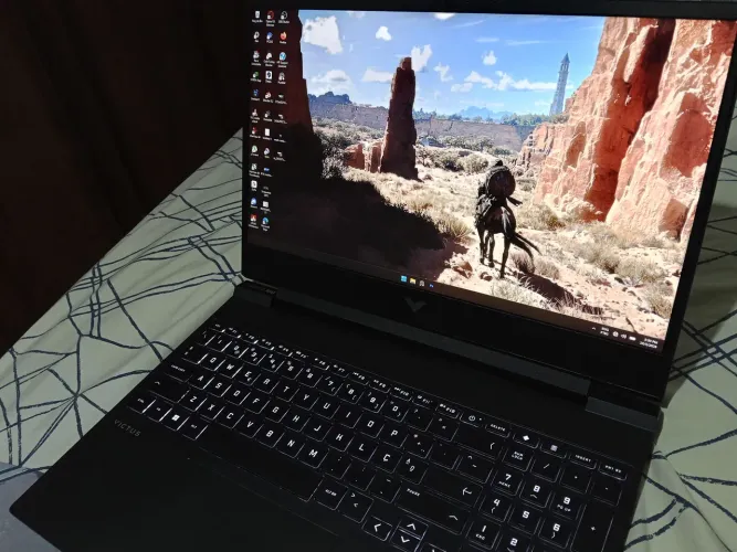 HP VICTUS NVIDIA RTX 4060 i5 12500H - NOTEBOOK GAMER ESTADO DE NOVO