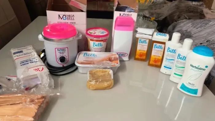 Kit Completo de Depilação Profissional - Mega Bell + Bella | Tudo pronto pra usar!