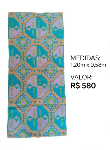 TAPETE/PASSADEIRA TECNICA ARRAIOLO!!!