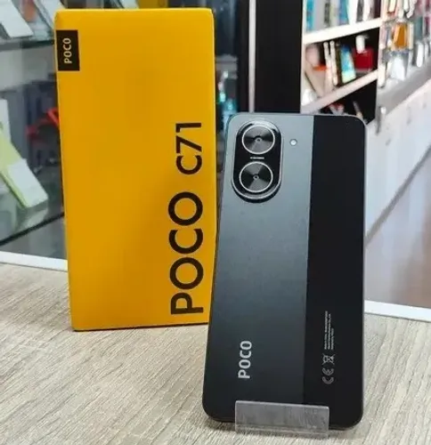 POCO C71 128GB | 4GB RAM | NOVO LACRADO