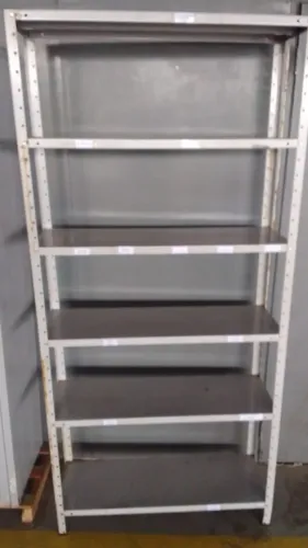 Prateleira de aço  1,98 x 0,82 x 0,30