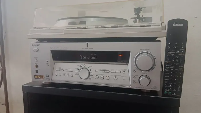 Receiver Sony STR DE 885 Com Controle.