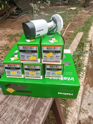 Promoção kit câmeras Intelbras completo instalado 