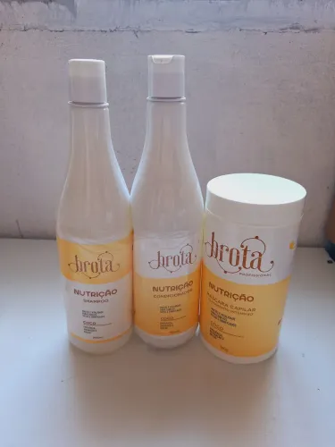Produto de qualidade , seu cabelo fica lindo com esse tratamento 