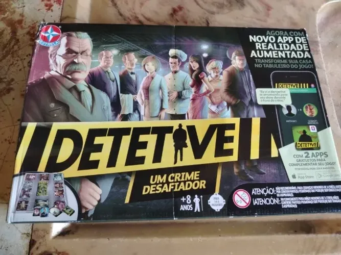 Jogo Detetive Estrela - Brinquedo Completo Versão Com APP (SEMI NOVO)