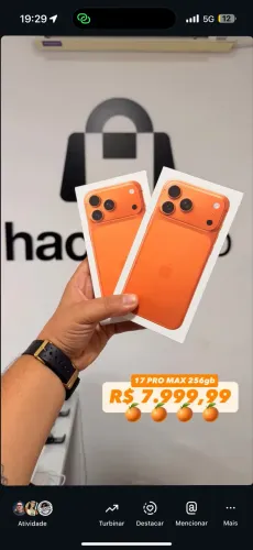 IPHONE 17 PRO MAX 256gb LACRADO