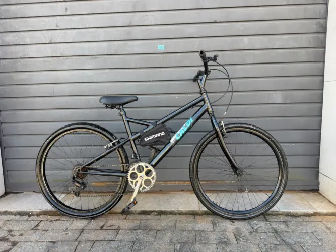 Bicicleta Caloi sem marcha aro 26 revisada com nota apenas pegar e anda