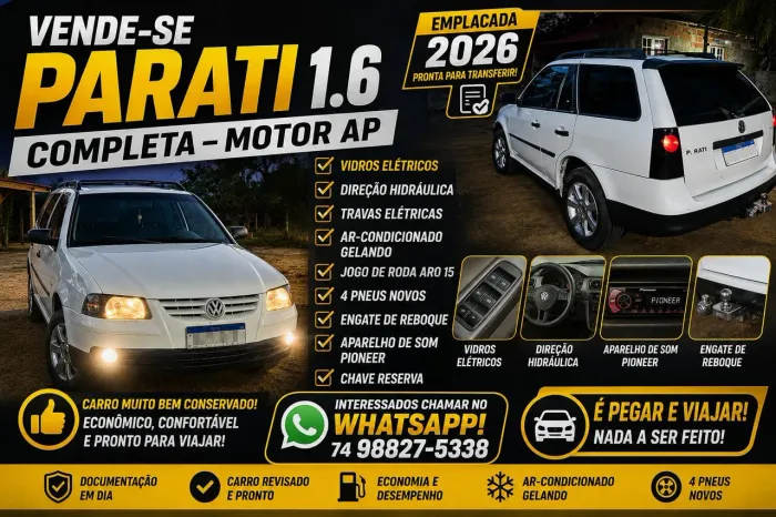 Volkswagen Parati 1.6 MI Plus Total Flex 8V 4P 2009