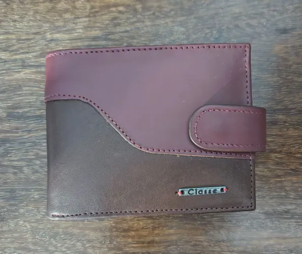 Carteira masculina em couro