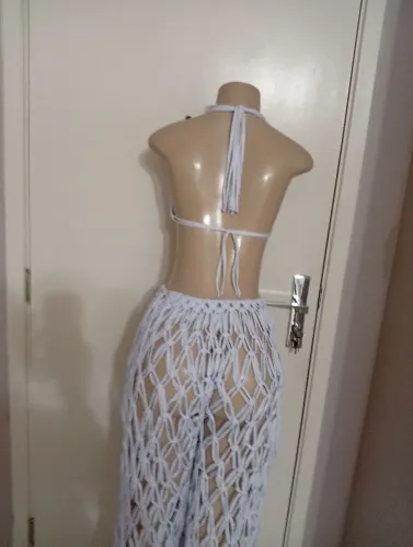 Calça Macramê P/M Lançamento 