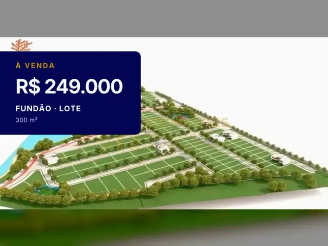 Lote em Fundão: Urbanismo moderno e áreas verdes no Costa dos Corais!
