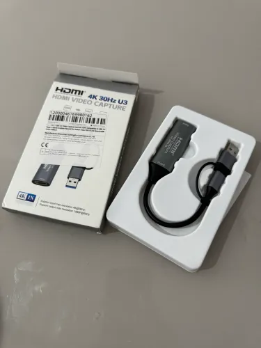 Placa de captura de video 4k HDMI Usb C Usb A