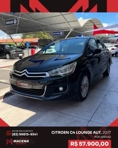 Citroen C4 Lounge Tendance 1.6 Turbo Flex Aut. 2017