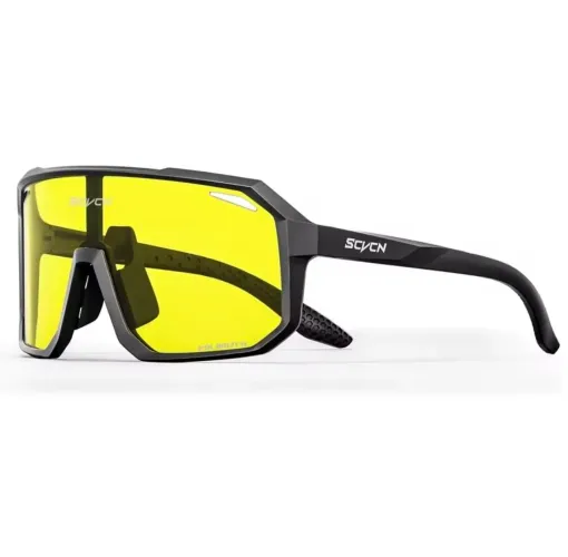 Óculos ciclismo noturno polarizado uv400