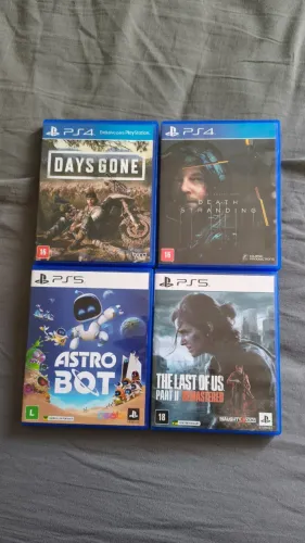 Jogos de ps4 e ps5