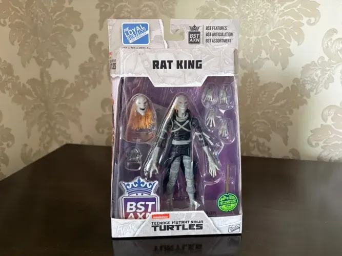 Figura Rat King / Rei Rato. Tmnt. Bst Axn. Loyal Subjects!