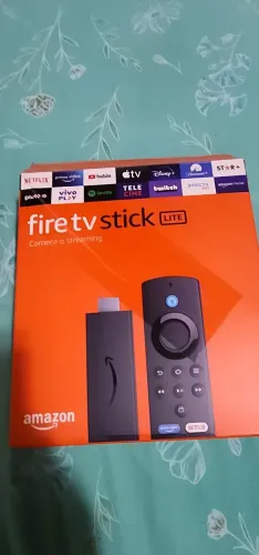 Fire tv stick lite com adaptador Ethernet