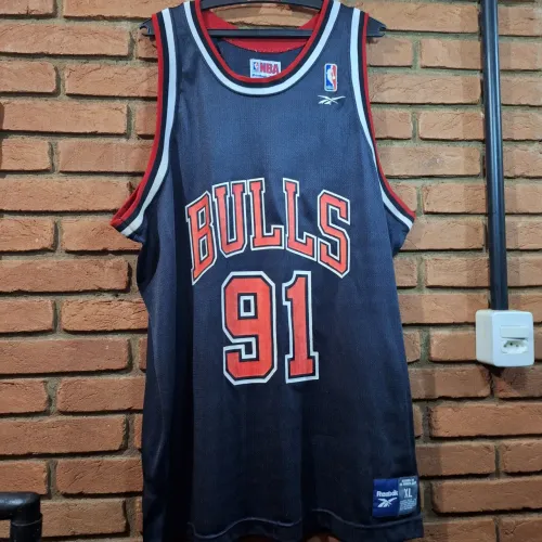 Camisa basquete Chicago Bulls reebok rodman