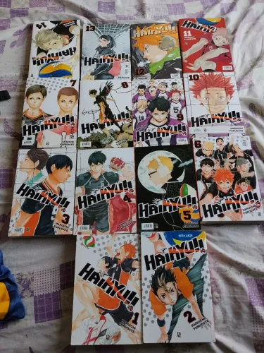 Mangá Haikyu vol 1 ao 16