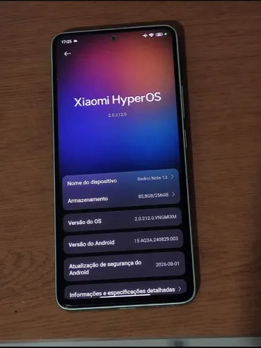 Xiaomi Redmi Note 13 256GB / 8GB RAM - Completo com Caixa e Carregador