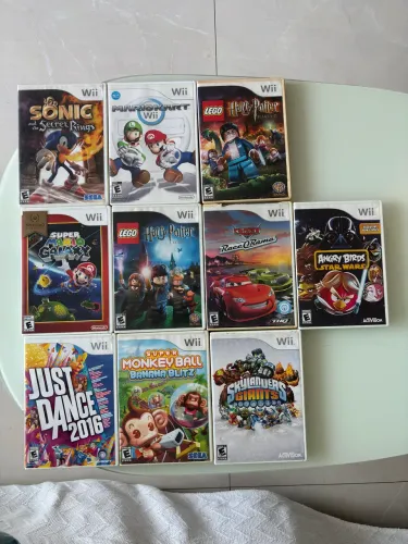 10 Jogos Nintendo wii