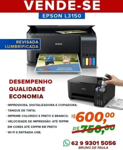 IMPRESSORA EPSON L3150