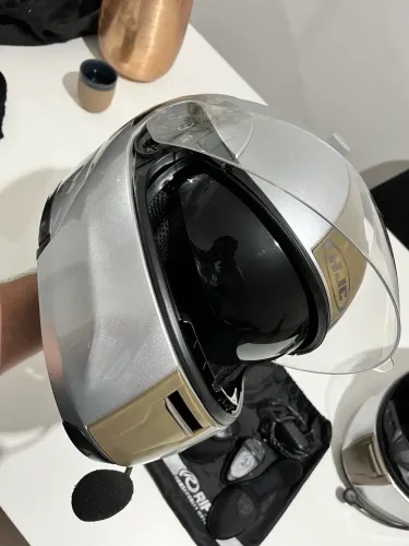 Combo de equipamentos para moto