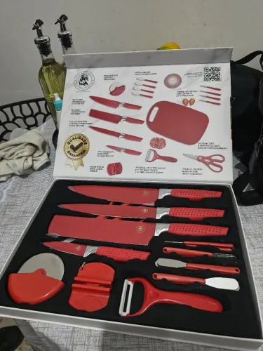 Jogo de facas royal glass